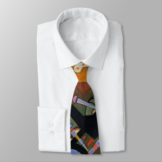 Kandinsky Abstrakte Malerei Krawatte (Gebunden)