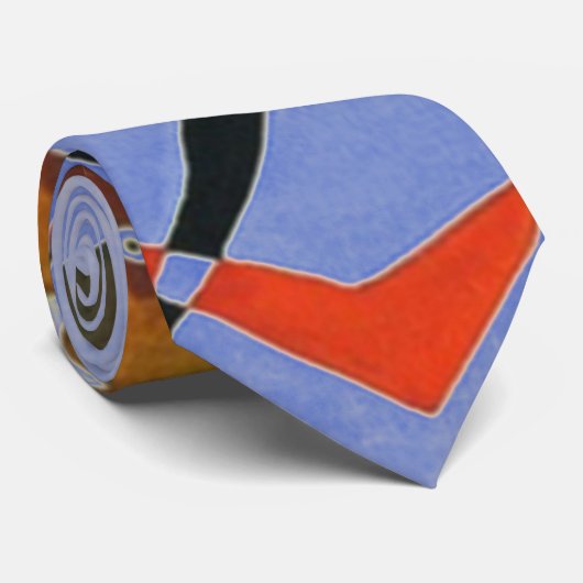 Kandinsky Abstrakte Malerei Krawatte (Gerollt)