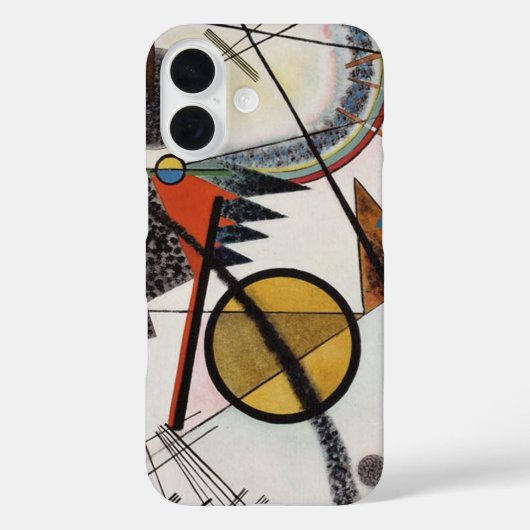 Kandinsky Abstrakte Malerei Moderner Kunstmeister Case-Mate iPhone Hülle (Rückseite)