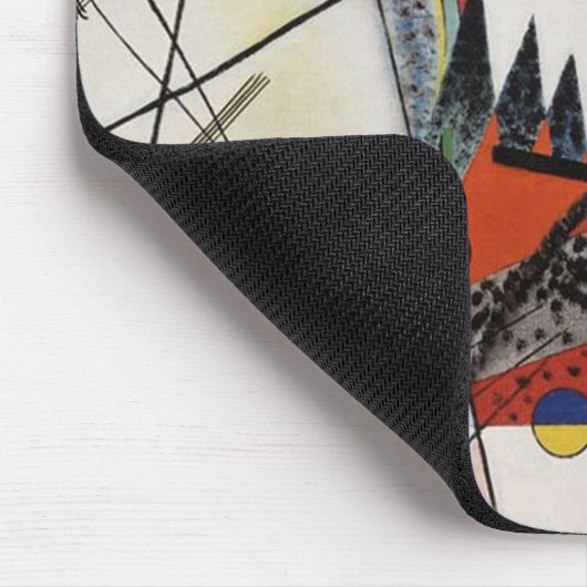 Kandinsky Abstrakte Malerei Moderner Kunstmeister Mousepad (Ecke)