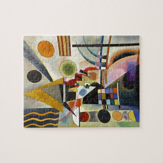 Kandinsky Abstrakte Malerei Modernes Kunstwerk Puzzle (Horizontal)