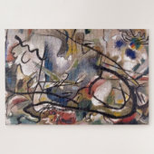 Kandinsky Abstrakte Malerei Puzzle (Horizontal)