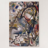 Kandinsky Abstrakte Malerei Puzzle (Vertikal)