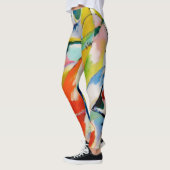 Kandinsky, Abstrakte Mauermauer 1914 Leggings (Links)