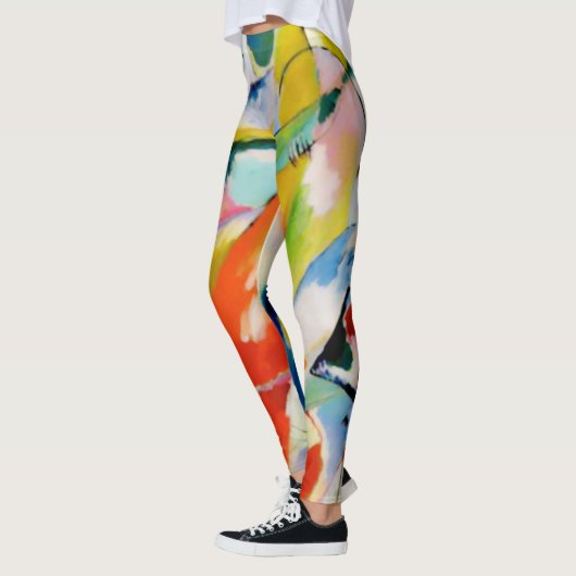 Kandinsky, Abstrakte Mauermauer 1914 Leggings (Links)