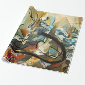 Kandinsky-Abstrakte Zusammensetzung Geschenkpapier (Ungerollt)