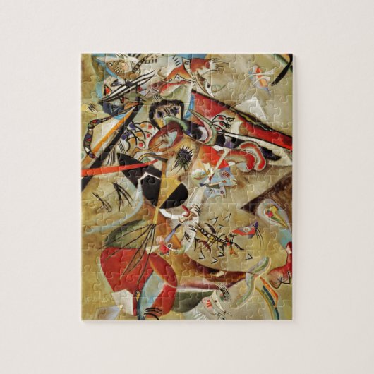 Kandinsky-Abstrakte Zusammensetzung Puzzle (Vertikal)