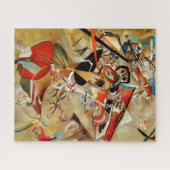 Kandinsky-Abstrakte Zusammensetzung Puzzle (Horizontal)