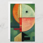 Kandinsky Abstraktes Aufzeichnen Briefpapier (Vorne/Hinten)