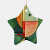 Kandinsky Abstraktes Aufzeichnen Keramikornament (Rechts)