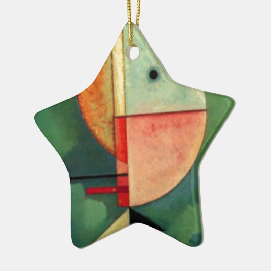 Kandinsky Abstraktes Aufzeichnen Keramikornament (Links)