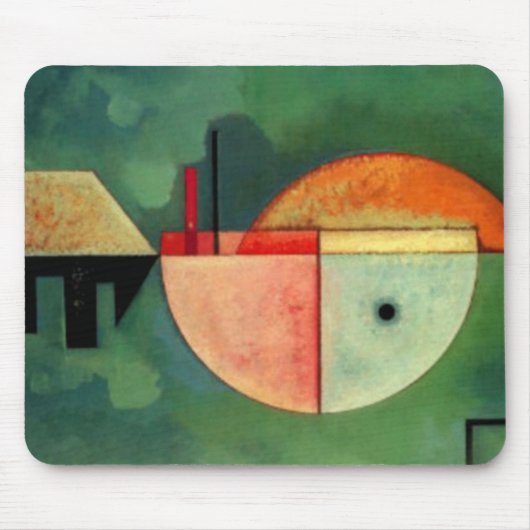 Kandinsky Abstraktes Aufzeichnen Mousepad (Vorne)