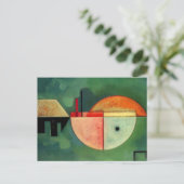 Kandinsky Abstraktes Aufzeichnen Postkarte (Stehend Vorderseite)