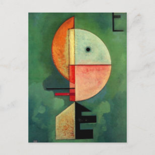 Kandinsky Abstraktes Aufzeichnen Postkarte