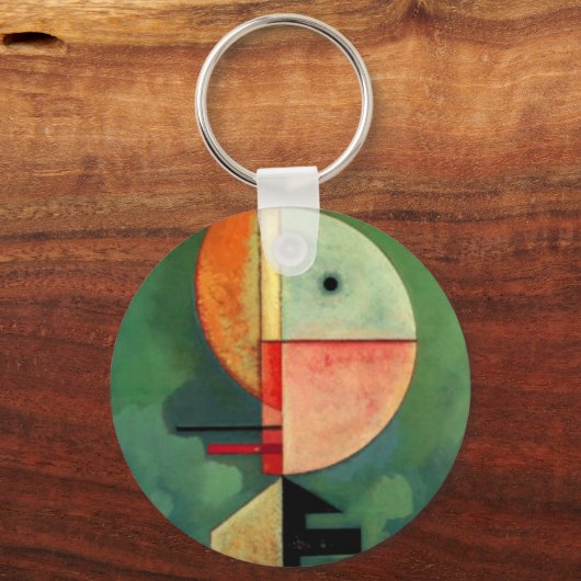 Kandinsky Abstraktes Aufzeichnen Schlüsselanhänger (Vorderseite)