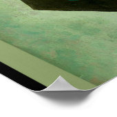 Kandinsky - abstraktes, ausgedehntes Gemälde Poster (Ecke)