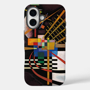 Kandinsky Abstraktes Gemälde Klassisches Kunstwerk iPhone 16 Hülle