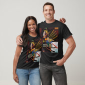Kandinsky Abstraktes Gemälde Klassisches Kunstwerk T-Shirt (Unisex)