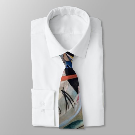 Kandinsky - Abstraktes Kunstwerk Krawatte (Gebunden)