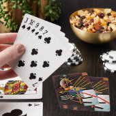 Kandinsky Abstraktes Malerwerk Spielkarten (In Situ)