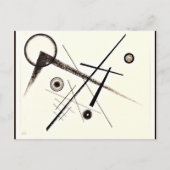 Kandinsky - Abstraktion Postkarte (Vorderseite)