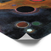 Kandinsky - Accent on Rose Poster (Ecke)