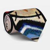 Kandinsky - Accords Opposes Krawatte (Gerollt)