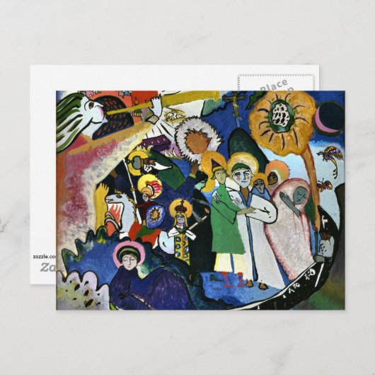 Kandinsky - Alle Heiligen I Postkarte (Vorne/Hinten)
