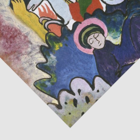 Kandinsky - Alle Heiligen I Seidenpapier (Detail)