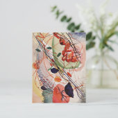 Kandinsky - Aquarell Postkarte (Stehend Vorderseite)