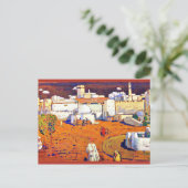 Kandinsky - Arabische Stadt, 1905 Postkarte (Stehend Vorderseite)