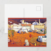 Kandinsky - Arabische Stadt, 1905 Postkarte (Vorne/Hinten)