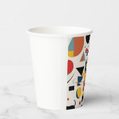 Kandinsky Art & Dog Liebhaber Pappbecher (Rechts)