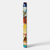 Kandinsky Art iPhone Case - Abstrakte Eleganz (Rückseite / Links)