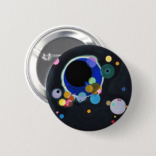 Kandinsky Artwork Button (Vorne & Hinten)