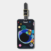 Kandinsky Artwork Gepäckanhänger (Vorderseite vertikal)