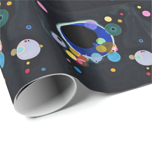 Kandinsky Artwork Geschenkpapier (Rolleneckpunkt)
