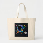 Kandinsky Artwork Jumbo Stoffbeutel (Vorne)
