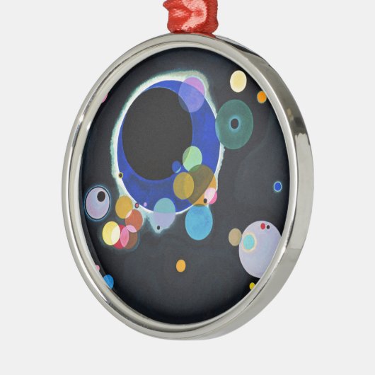 Kandinsky Artwork Ornament Aus Metall (Links)