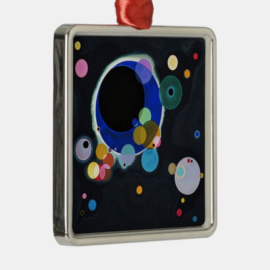 Kandinsky Artwork Ornament Aus Metall (Rechts)