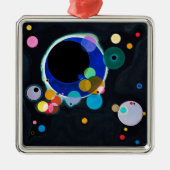 Kandinsky Artwork Ornament Aus Metall (Vorne)