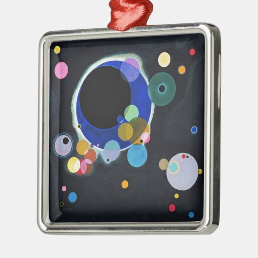 Kandinsky Artwork Ornament Aus Metall (Links)