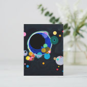 Kandinsky Artwork Postkarte (Stehend Vorderseite)