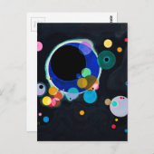 Kandinsky Artwork Postkarte (Vorne/Hinten)