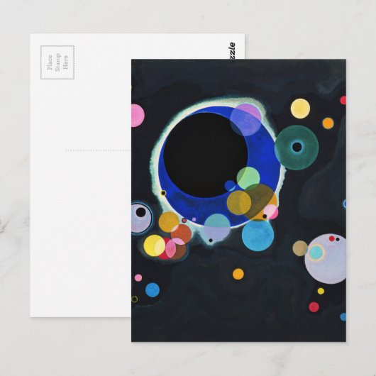 Kandinsky Artwork Postkarte (Vorne/Hinten)