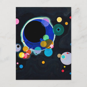 Kandinsky Artwork Postkarte