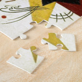 Kandinsky auf der Abstrakten Malerei White II Puzzle (Seite)