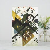 Kandinsky auf Weiß II Briefpapier (Stehend Vorderseite)