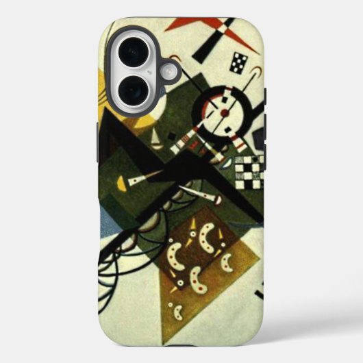 Kandinsky auf Weiß II Case-Mate iPhone Hülle (Rückseite)