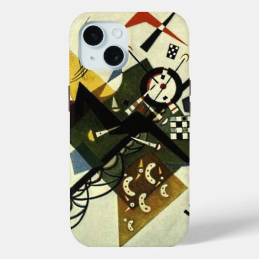 Kandinsky auf Weiß II Case-Mate iPhone Hülle (Rückseite)